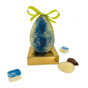 Nouvel oeuf & Faïencines 12cm garni