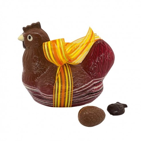 grosse poule ouverte 12cm