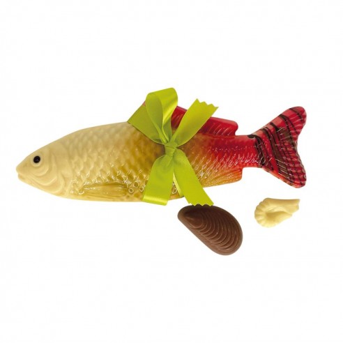 Poisson plat 19 cm garni - 130g