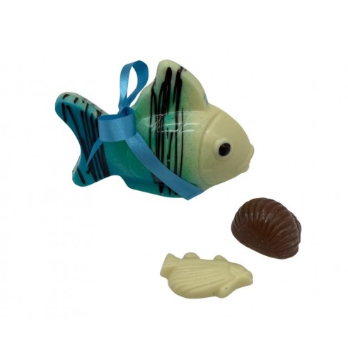 stuffed round 11cm fish