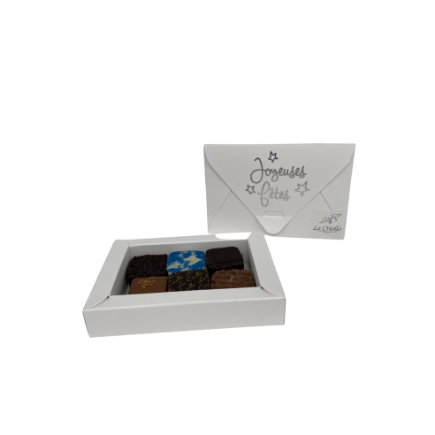 happy holidays enveloppe