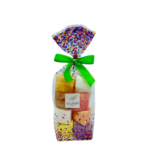 Cubes de guimauves aromatisées