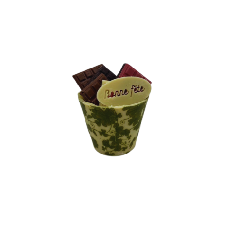 copy of cup with Christmas chocolate
