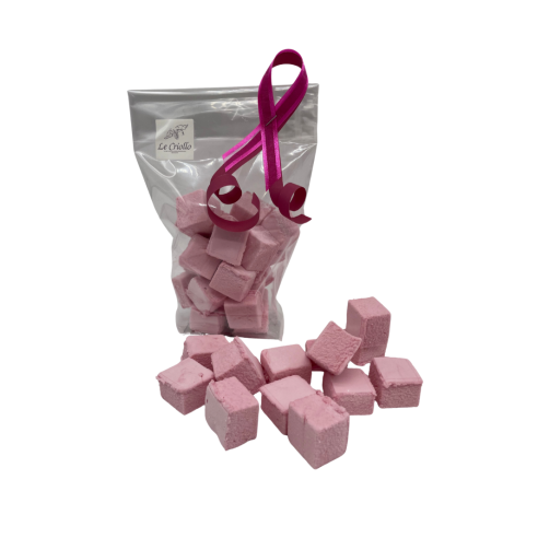 Cubes de guimauves à la Fraise - OCTOBRE ROSE