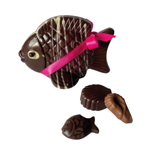 stuffed round 11cm fish