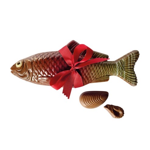 Poisson plat 19 cm garni - 130g