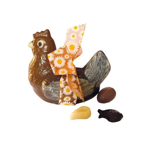 Petite poule ouverte 11cm