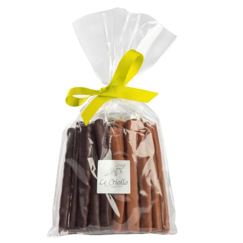 Orangettes chocolat noir et chocolat au lait